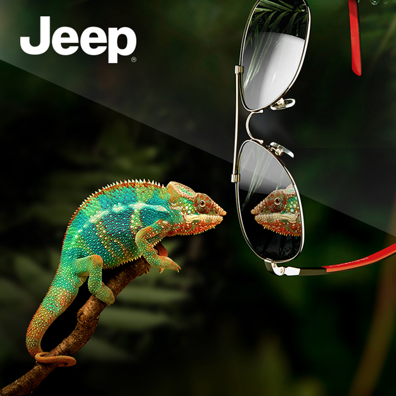 正午簽約JEEP眼鏡主KV及產(chǎn)品形象畫冊策劃設計